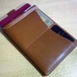 Bellroy passport sleeve with cards