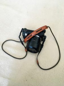 camera strap on NEX 6