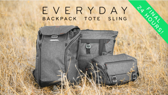kickstarter everyday bags peak design