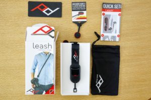 peak design camera strap leash package