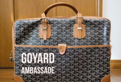 Super Gorgeous Briefcase that Works as an Everyday Bag - Goyard Ambassade – A Review