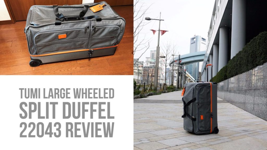 TUMI Large Wheeled Split Duffel 22043 review