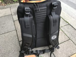 evolve backpack back