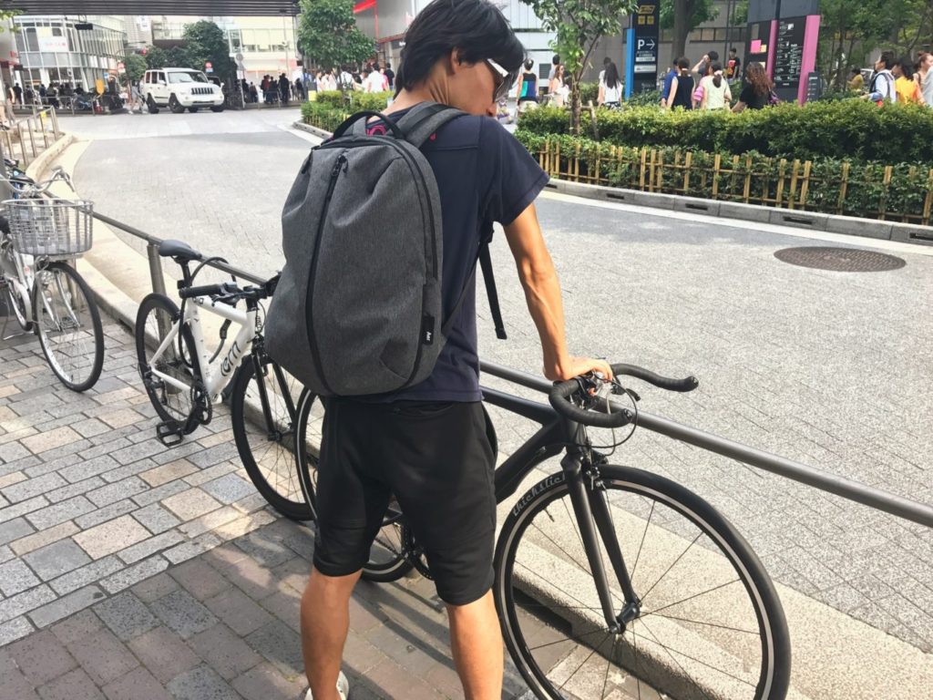 aer fit pack with bike