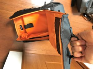evolve backpack top handle